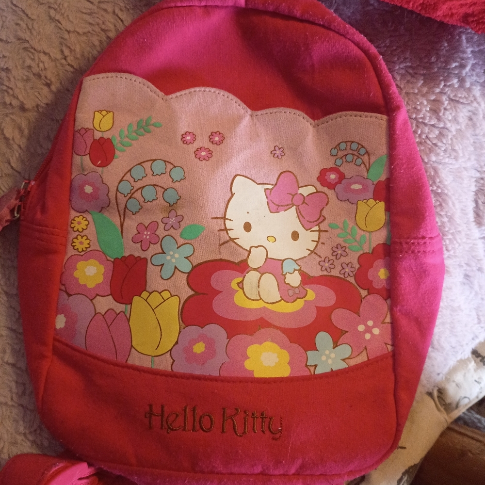 Adorable Hello kitty backpack